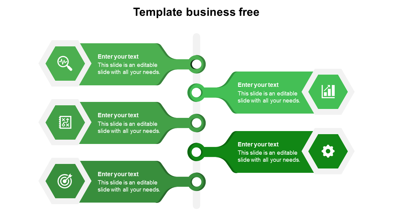 template business free-green